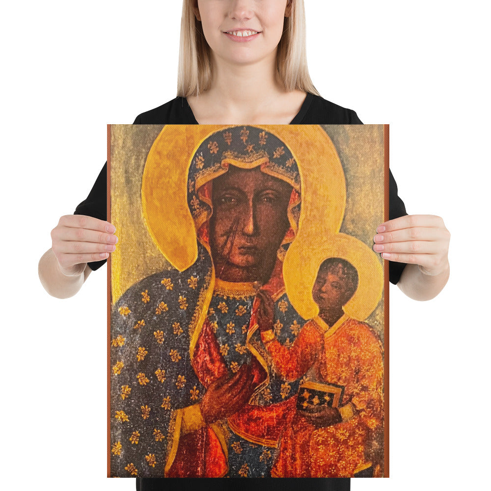 Our Lady of Czestochowa Canvas - Bob and Penny Lord