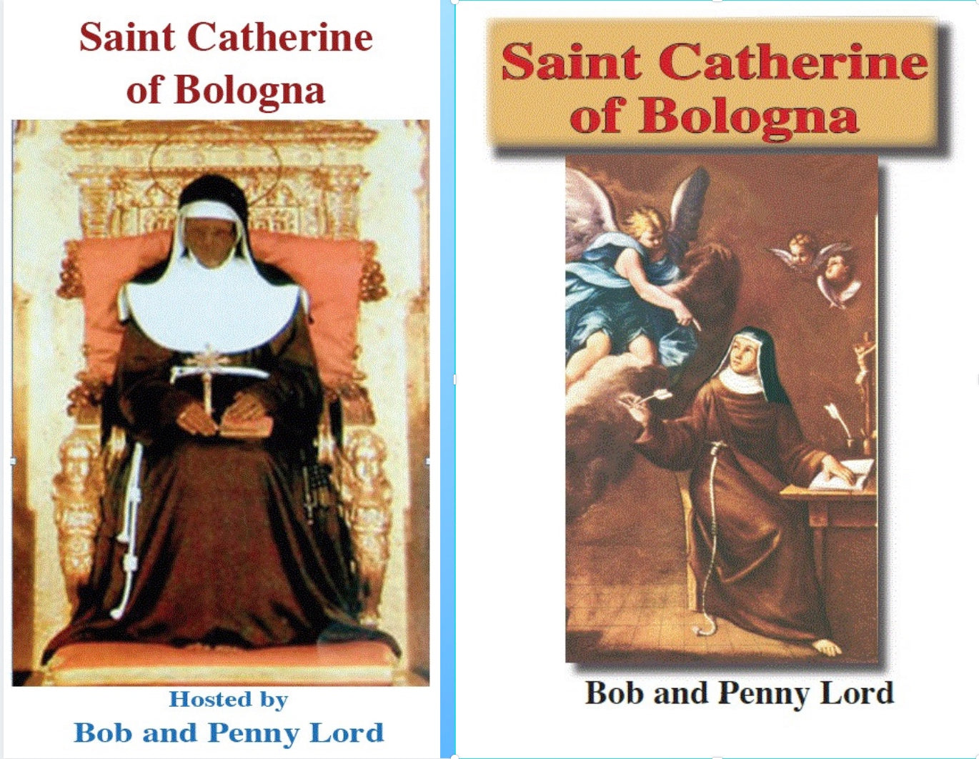 Saint Catherine of Bologna Minibook - Bob and Penny Lord
