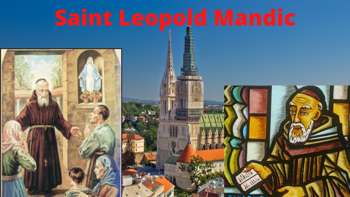 Saint Leopold Mandic DVD - Bob and Penny Lord