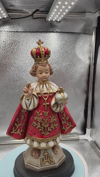 Infant Jesus of Prague 11" Statue, New from Colombia