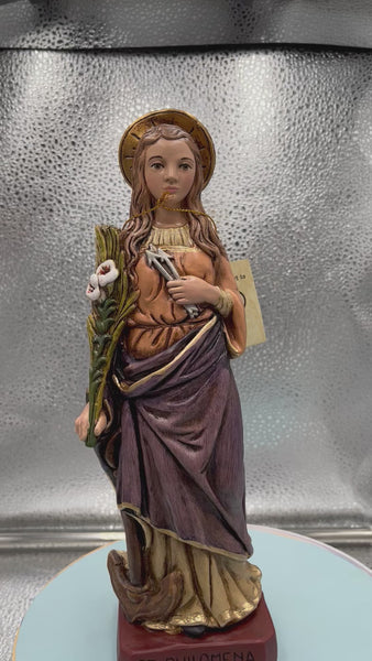 Saint Philomena 10"  Statue, New