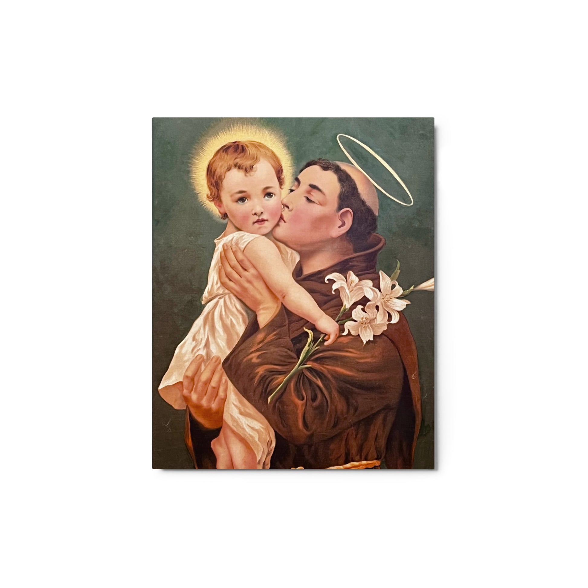 Saint Anthony of Padua with Child Jesus Metal prints - Bob and Penny Lord