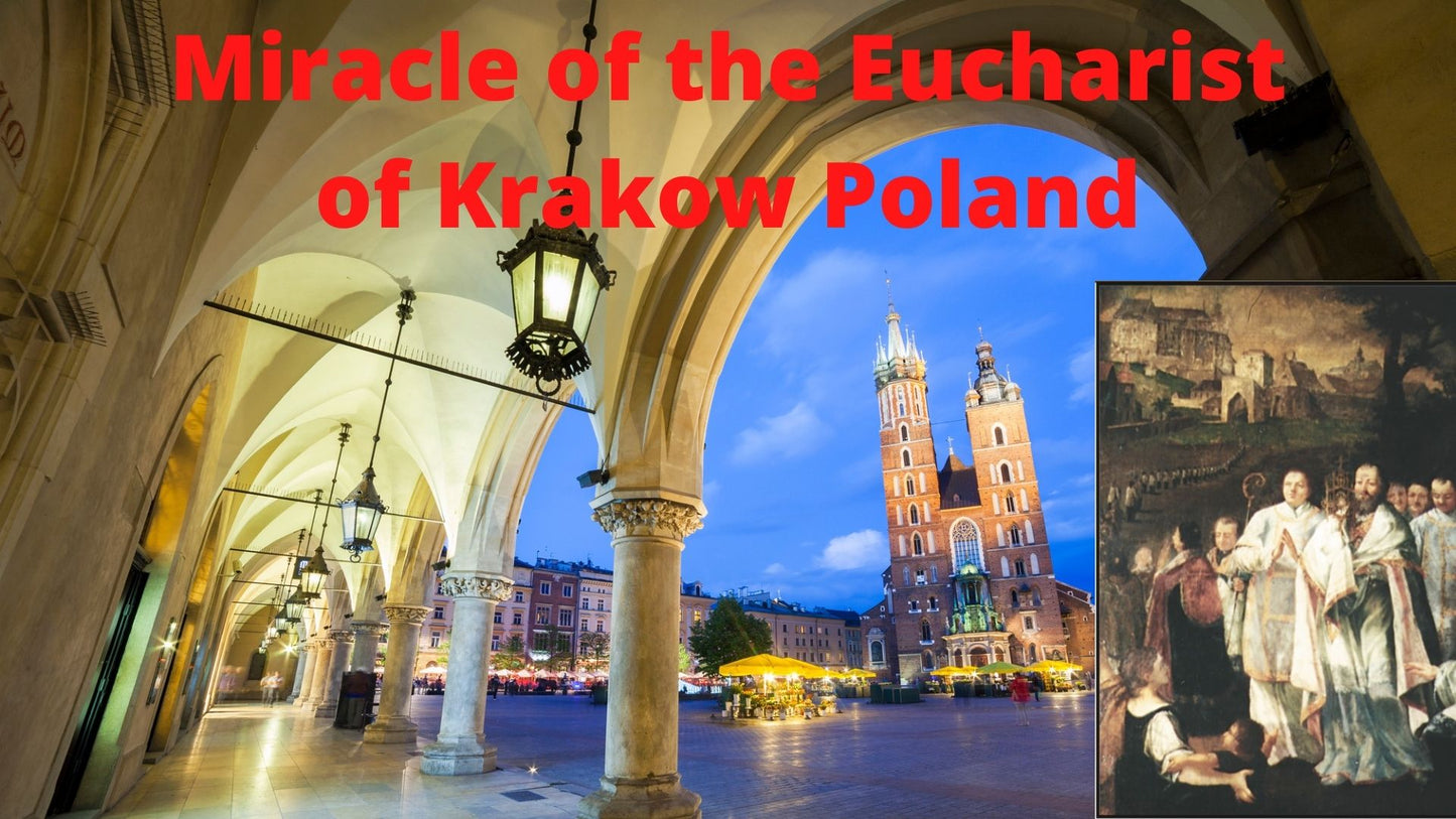 Milagro de la Eucaristía de Cracovia, Polonia - 1345 DVD - Bob and Penny Lord