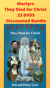 Mart yrs Collection of  23 DVDS Discounted Bundle - Bob and Penny Lord
