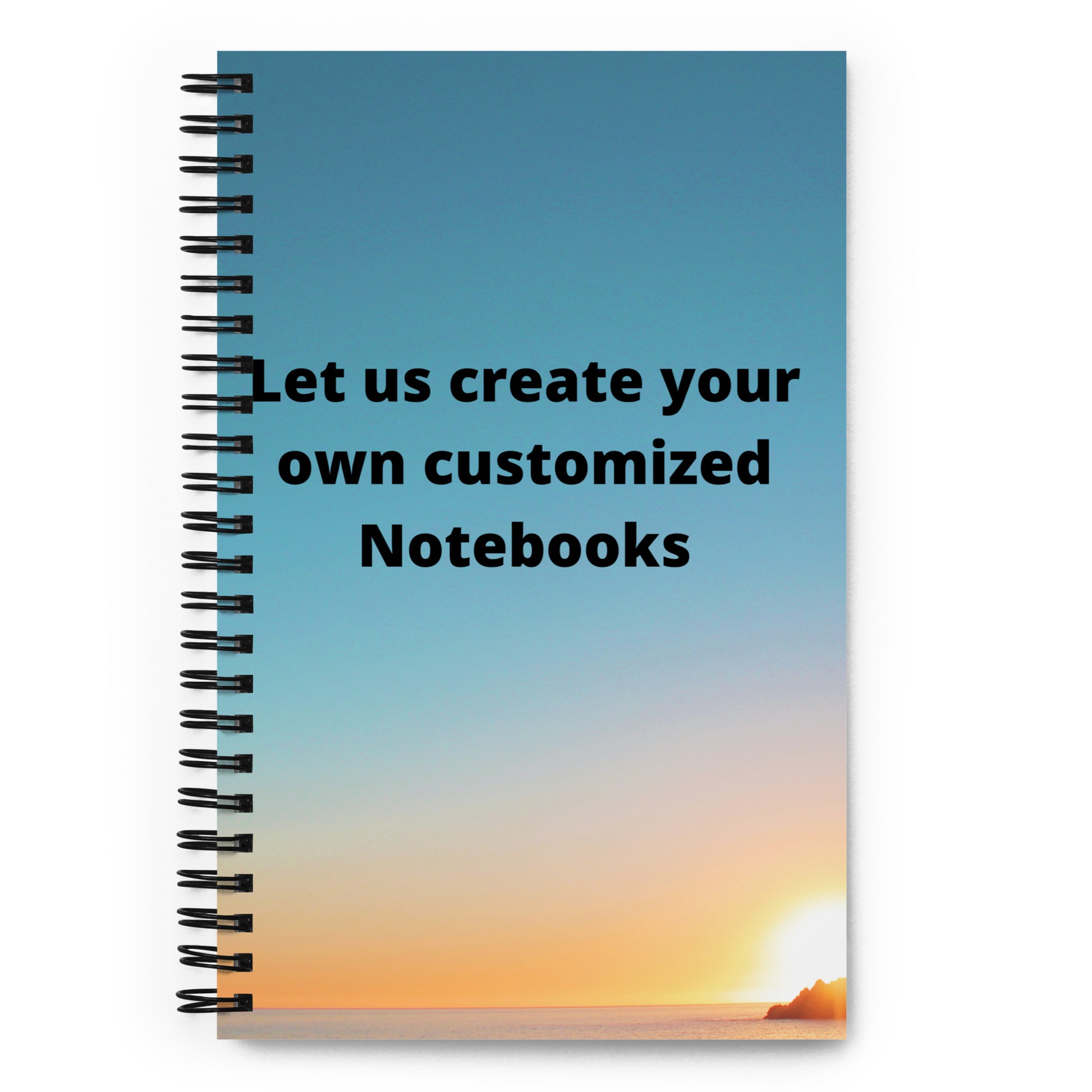 Customized Spiral notebook - Bob and Penny Lord
