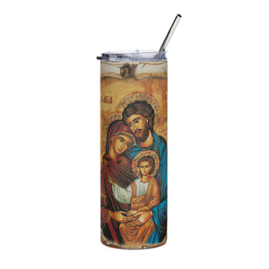Holy Family Stainless steel tumbler - Bob and Penny Lord