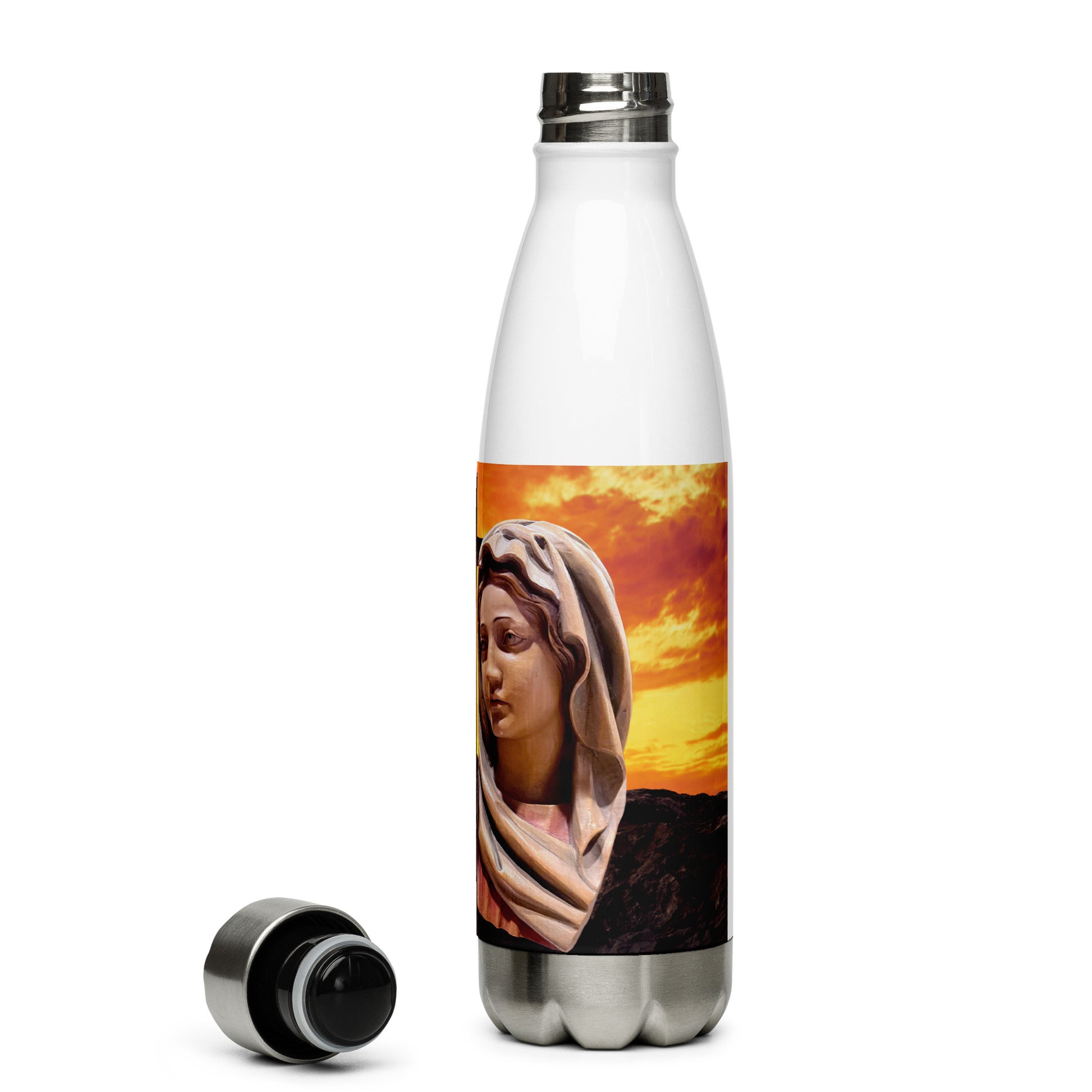Jesus and Mary Stainless Steel Water Bottle - Bob and Penny Lord