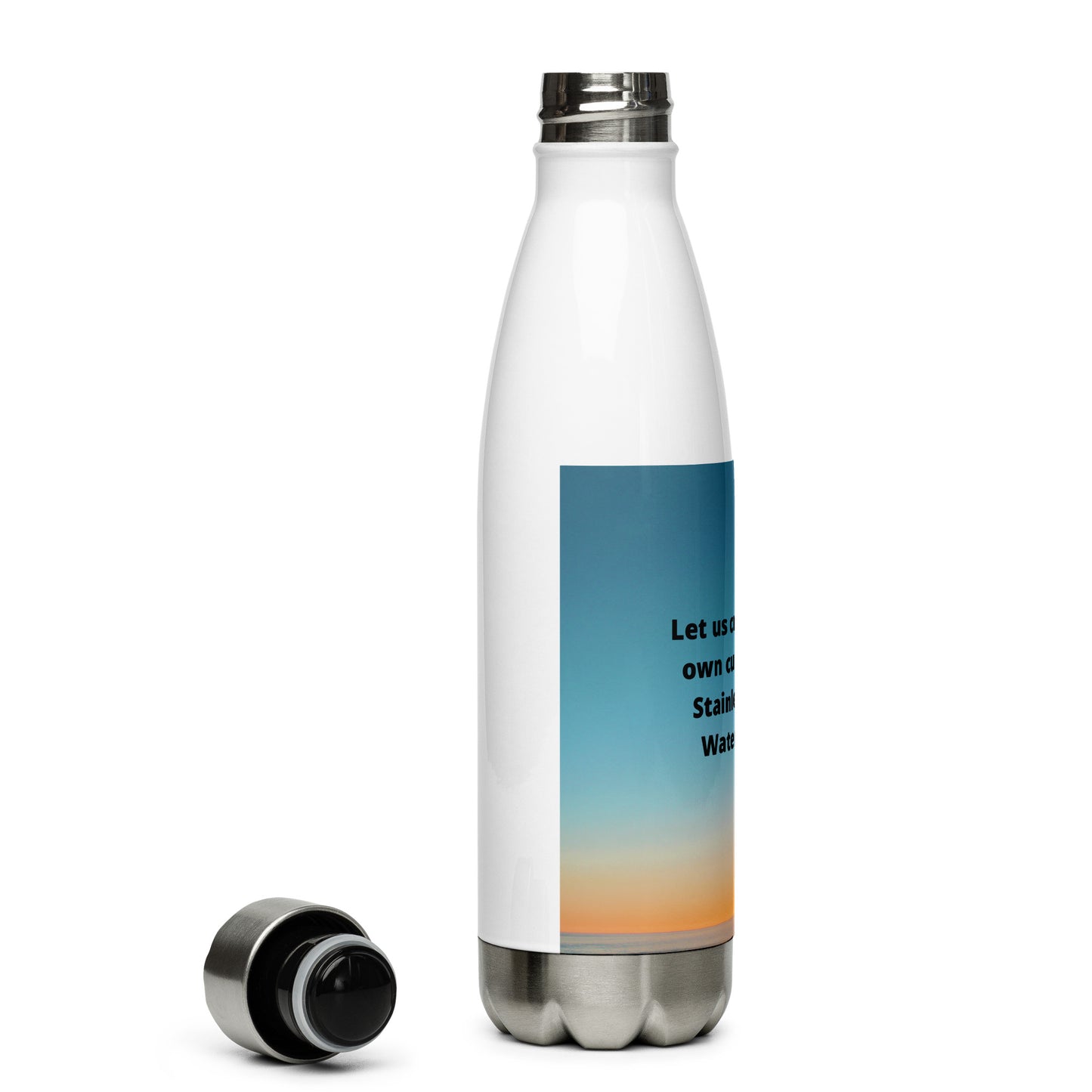 Custom Stainless Steel Water Bottle - Bob and Penny Lord