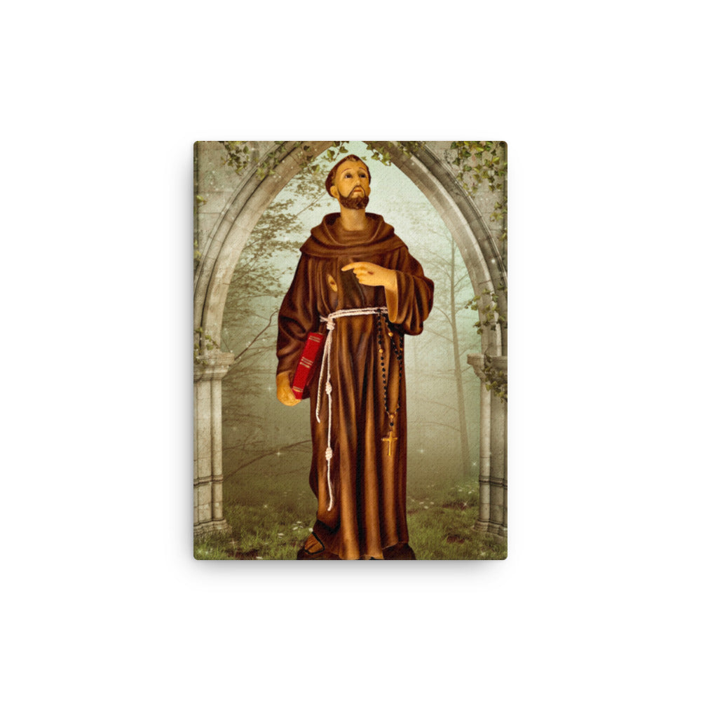 Saint Francis of Assisi Thin canvas - Bob and Penny Lord