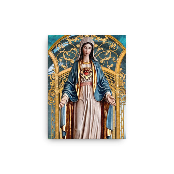 Immaculate Heart of Mary Thin canvas