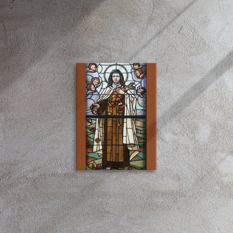 Saint Therese of Lisieux Thin canvas