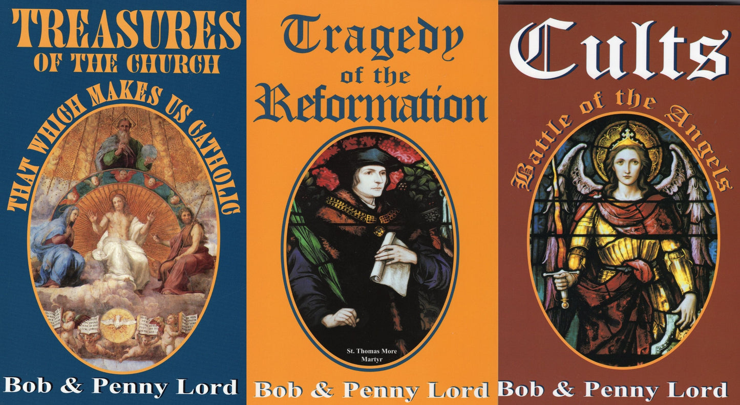 Treasures Tragedy Cults Trilogy 3 Books - Bob and Penny Lord